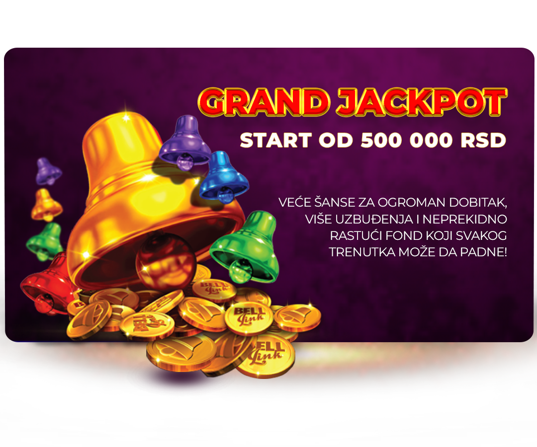 Bell Link Grand džekpot koji startuje od 500.000 RSD