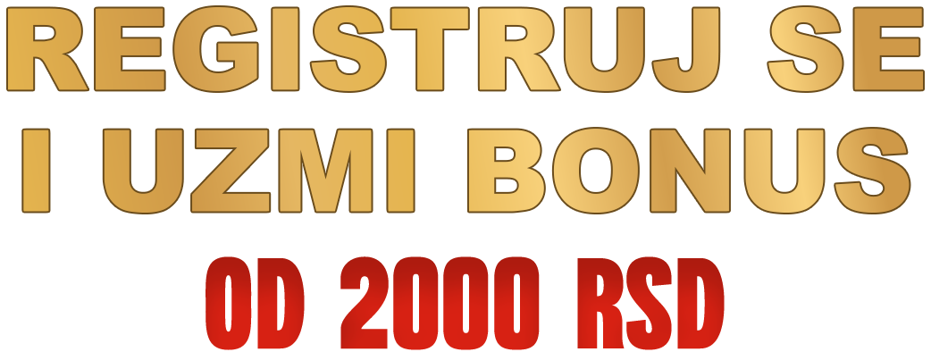 WINBET welcome bonus of 2000 RSD